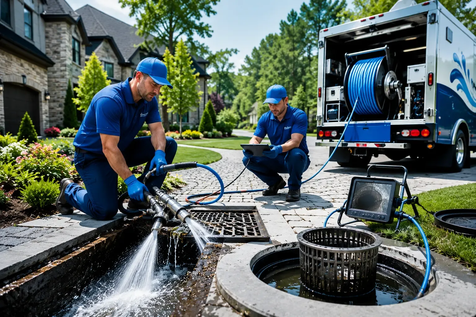 Local outdoor drain cleaning professionals in Raven, VA